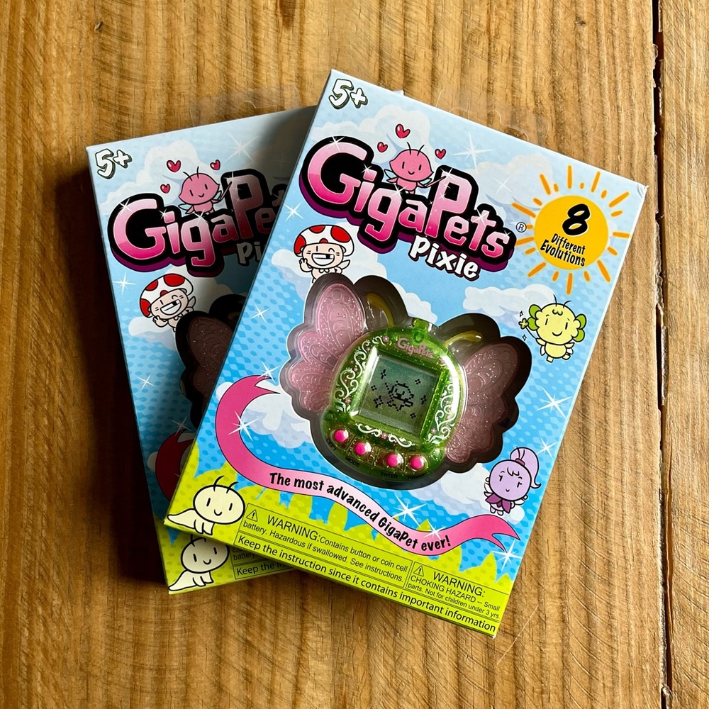 NWT! Bundle of TWO unopened Pixie Giga Peta